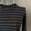 Elegant Beaded Knitted Top