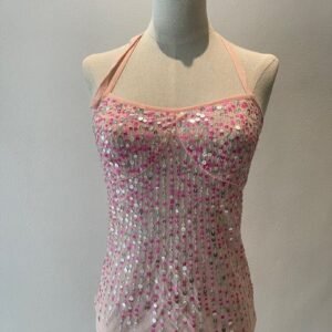 Sequins Halter Top