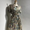 Vintage Floral Cotton Dress