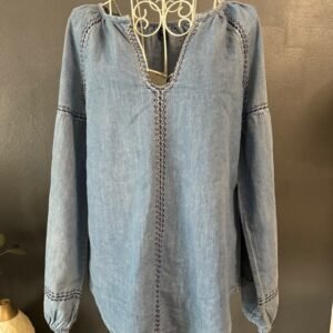 Soft Denim Top: Style Meets Comfort