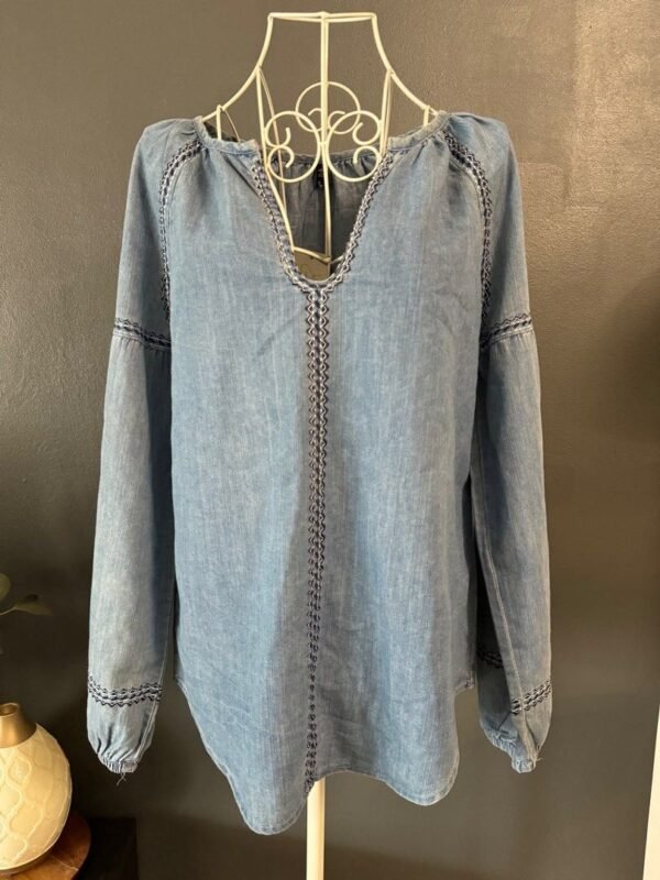 Soft Denim Top: Style Meets Comfort