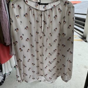 Bird Printed Top