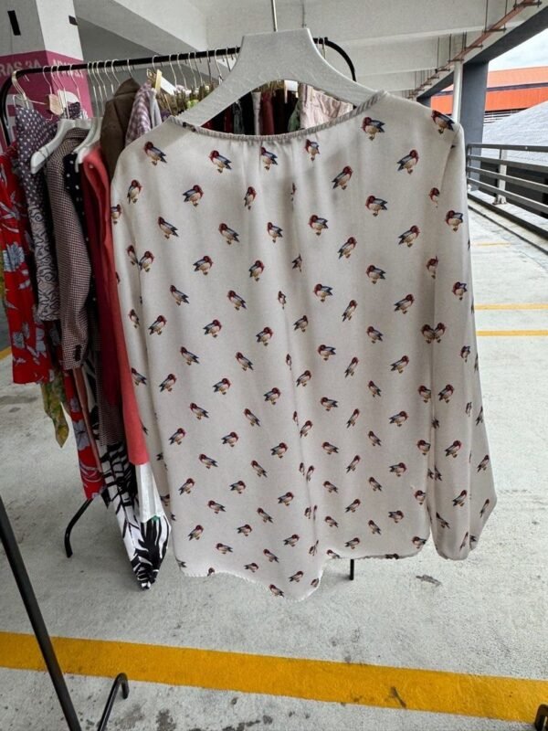 Bird Printed Top