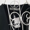 Long Sleeveless Black Vest