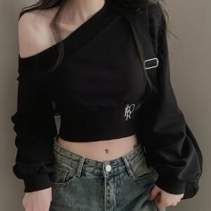 Stylish Off-Shoulder Women's Top