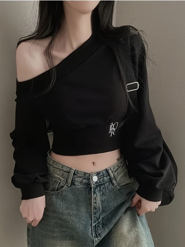 01 Stylish Off-Shoulder Women's Top