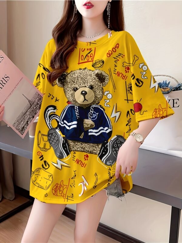 02 Trendy Loose-Fit Women’s T-Shirt