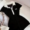 Women's Casual Color-Block Bodysuit