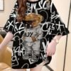 02 Trendy Loose-Fit Summer T-Shirt