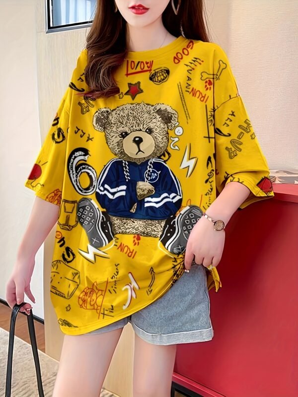 03 Trendy Loose-Fit Women’s T-Shirt