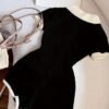 Women's Casual Color-Block Bodysuit
