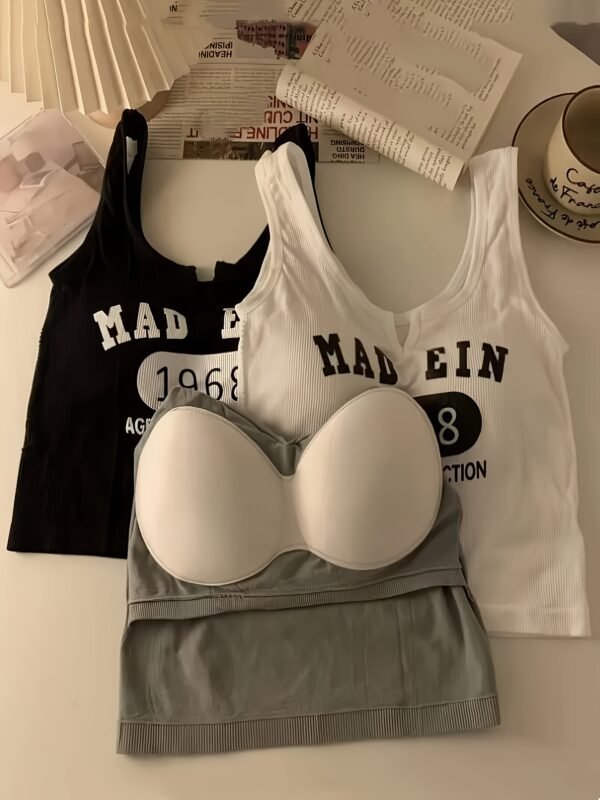 04 3pcs Women's V-Neck Camisole Tank Top