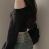 Spring Asymmetrical Cropped Top