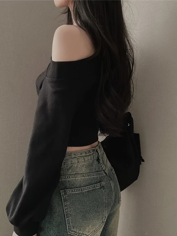 Spring Asymmetrical Cropped Top