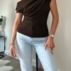 04 Elegant Off-Shoulder Women's Shirt