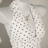 05 Earth-Toned Halter Neck Vest